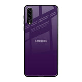 Dark Purple Samsung Galaxy A30s Glass Back Cover Online