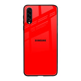 Blood Red Samsung Galaxy A30s Glass Back Cover Online