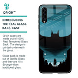 Cyan Bat Glass Case for Samsung Galaxy A30s