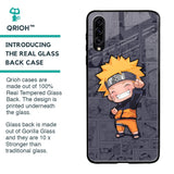 Orange Chubby Glass Case for Samsung Galaxy A30s