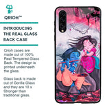 Radha Krishna Art Glass Case for Samsung Galaxy A30s