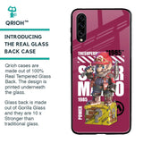 Gangster Hero Glass Case for Samsung Galaxy A30s