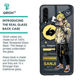 Cool Sanji Glass Case for Samsung Galaxy A30s