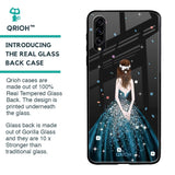 Queen Of Fashion Glass Case for Samsung Galaxy A30s