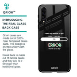 Error Glass Case for Samsung Galaxy A30s