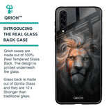 Devil Lion Glass Case for Samsung Galaxy A30s