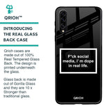 Dope In Life Glass Case for Samsung Galaxy A30s