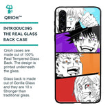 Anime Sketch Glass Case for Samsung Galaxy A30s