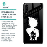 Monochrome Goku Glass Case for Samsung Galaxy A30s