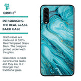 Ocean Marble Glass Case for Samsung Galaxy A30s