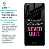 Be Focused Glass case for Samsung Galaxy A30s