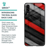 Soft Wooden Texture Glass Case for Samsung Galaxy A30s