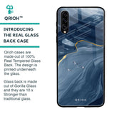 Deep Ocean Marble Glass Case for Samsung Galaxy A30s