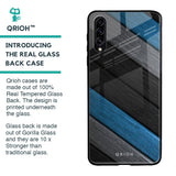 Multicolor Wooden Effect Glass Case for Samsung Galaxy A30s