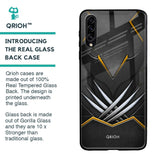 Black Warrior Glass Case for Samsung Galaxy A30s