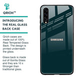 Hunter Green Glass Case For Samsung Galaxy A30s