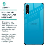 Blue Aqua Glass Case for Samsung Galaxy A30s