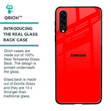 Blood Red Glass Case for Samsung Galaxy A30s