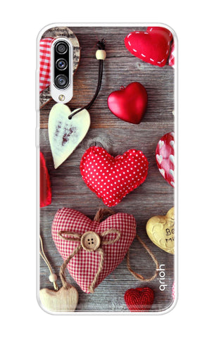 Valentine Hearts Samsung Galaxy A30s Back Cover