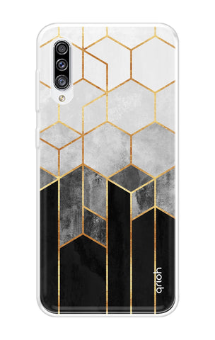 Hexagonal Pattern Samsung Galaxy A30s Back Cover