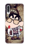 Nerdy Shinchan Samsung Galaxy A30s Back Cover