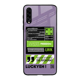 Run & Freedom Samsung Galaxy A50s Glass Back Cover Online