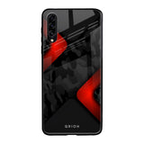 Modern Camo Abstract Samsung Galaxy A50s Glass Back Cover Online