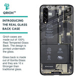 Skeleton Inside Glass Case for Samsung Galaxy A50s