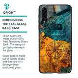 Architecture Map Glass Case for Samsung Galaxy A50s