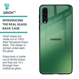 Green Grunge Texture Glass Case for Samsung Galaxy A50s