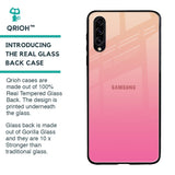 Pastel Pink Gradient Glass Case For Samsung Galaxy A50s
