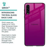 Magenta Gradient Glass Case For Samsung Galaxy A50s
