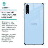 Pastel Sky Blue Glass Case for Samsung Galaxy A50s