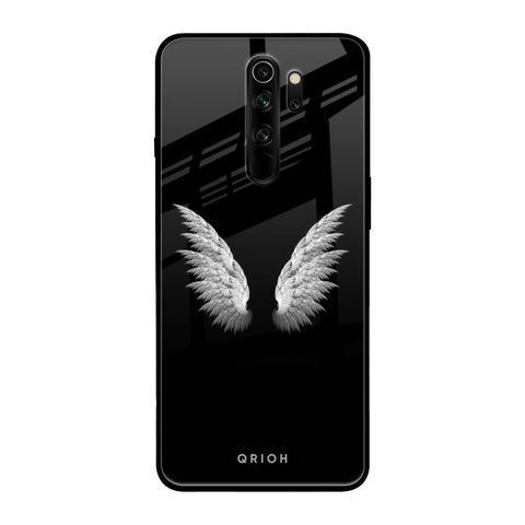 White Angel Wings Xiaomi Redmi Note 8 Pro Glass Back Cover Online