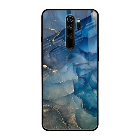 Blue Cool Marble Xiaomi Redmi Note 8 Pro Glass Back Cover Online