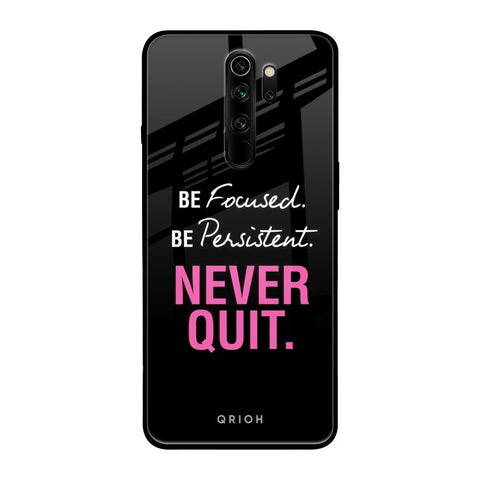 Be Focused Xiaomi Redmi Note 8 Pro Glass Back Cover Online