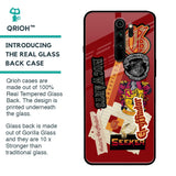 Gryffindor Glass Case for Xiaomi Redmi Note 8 Pro