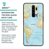 Fly Around The World Glass Case for Xiaomi Redmi Note 8 Pro