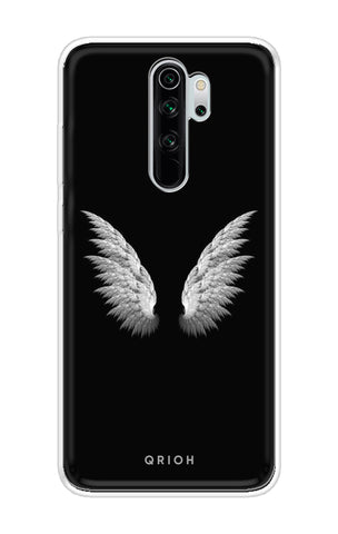 White Angel Wings Xiaomi Redmi Note 8 Pro Back Cover