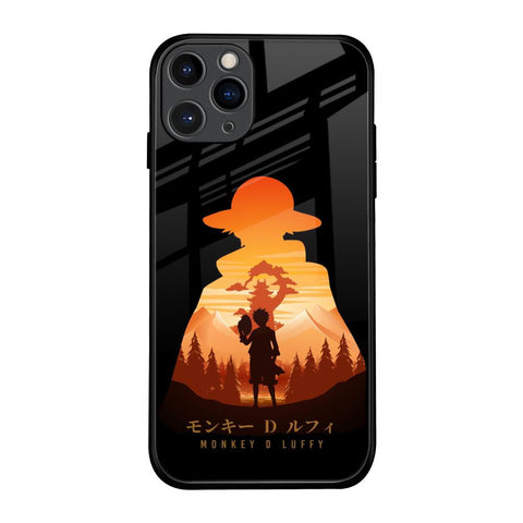 Luffy One Piece iPhone 11 Pro Glass Back Cover Online