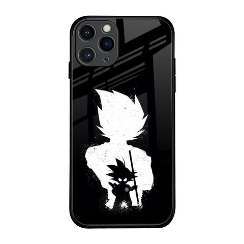 Monochrome Goku iPhone 11 Pro Glass Back Cover Online