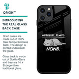 Weekend Plans Glass Case for iPhone 11 Pro