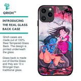 Radha Krishna Art Glass Case for iPhone 11 Pro