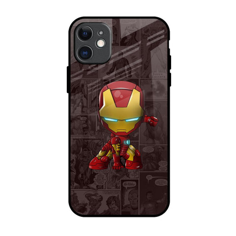 Angry Baby Super Hero iPhone 11 Glass Back Cover Online