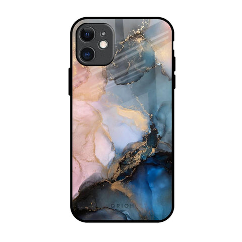 Marble Ink Abstract iPhone 11 Glass Back Cover Online