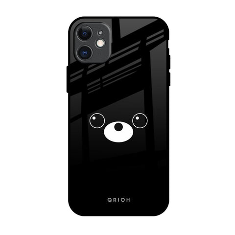 Cute Bear iPhone 11 Glass Back Cover Online