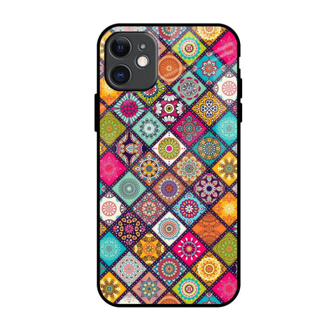 Multicolor Mandala iPhone 11 Glass Back Cover Online