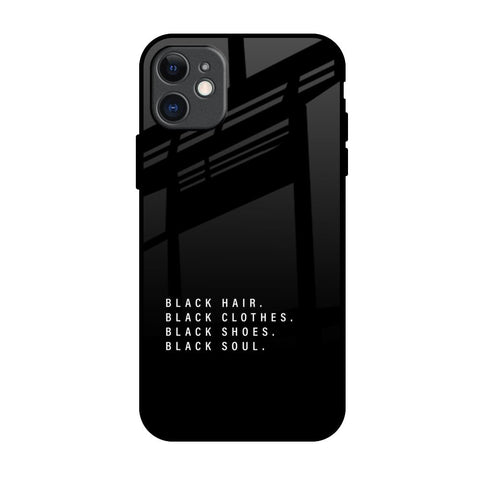 Black Soul iPhone 11 Glass Back Cover Online