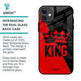 I Am A King Glass Case for iPhone 11