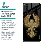 Mythical Phoenix Art Glass Case for Samsung Galaxy M30s